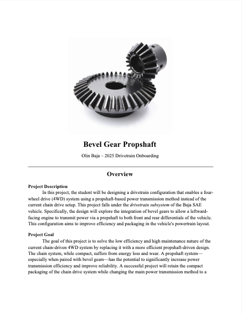 Orientation Projects